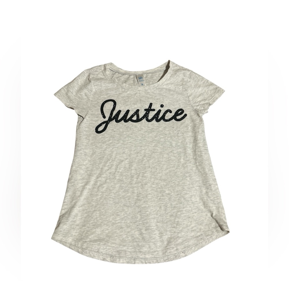 Justice Kids Gray T-Shirt